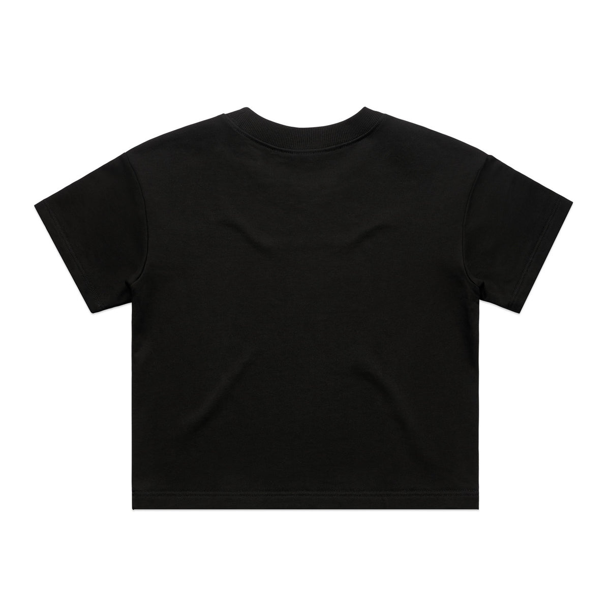 Wo's Terry Tee 4054S - Black - Back