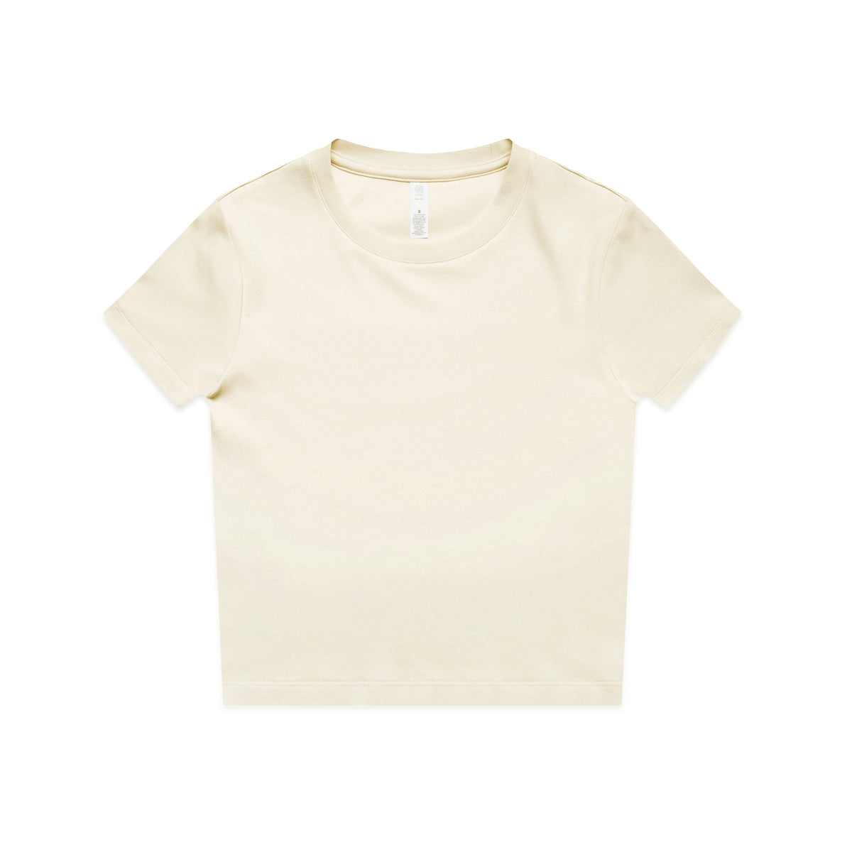 Wo's Organic Mini Tee 4061 - Ecru - Front