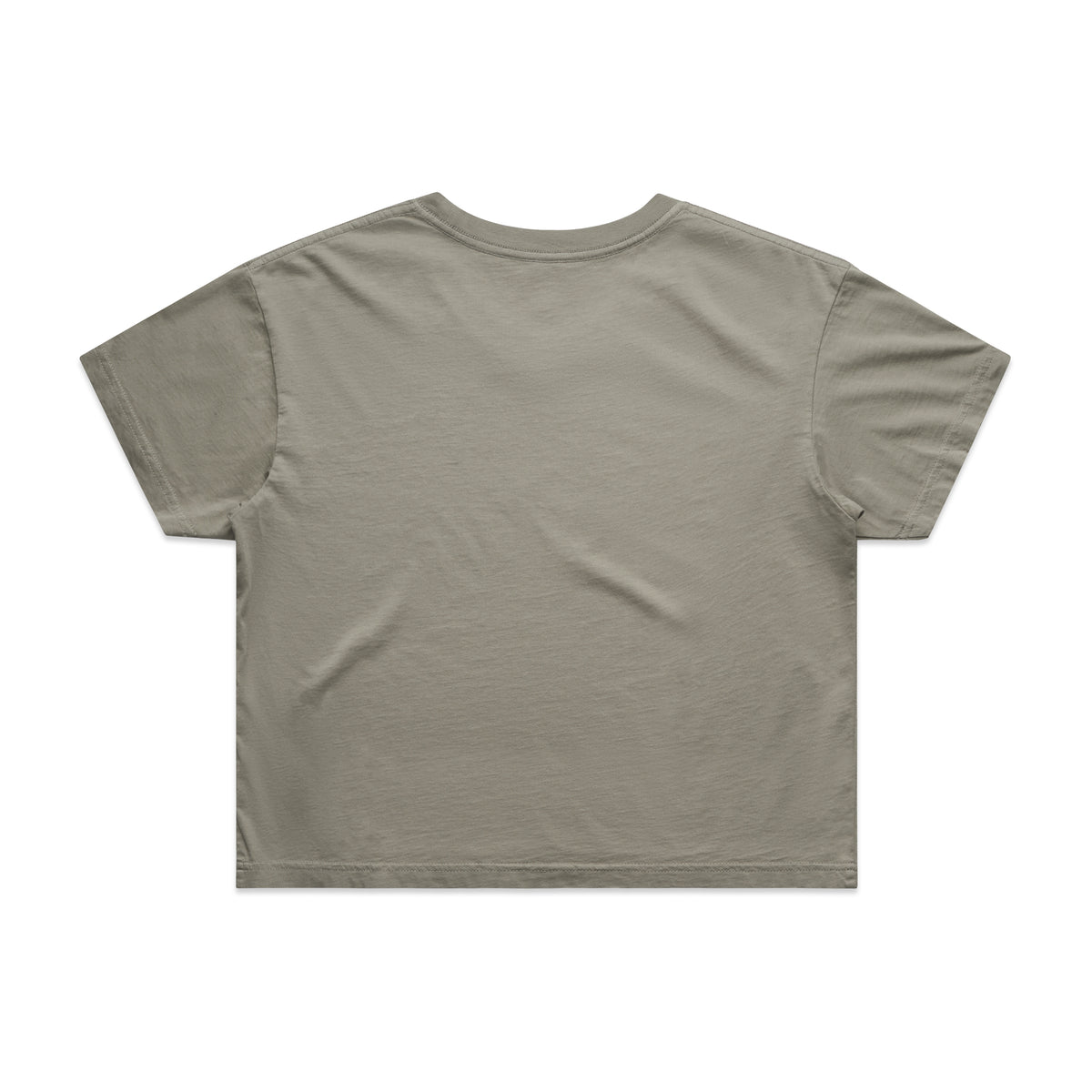 Wo's Faded Crop Tee 4062FS - Faded Dust - Back