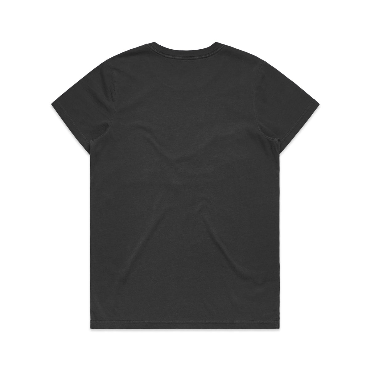Wo's Maple Faded Tee 4065 - Faded Black - Back