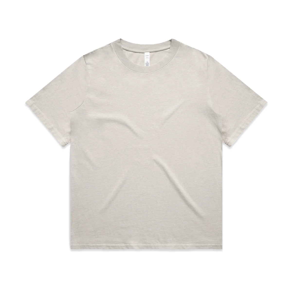 Wo's Heavy Faded Tee 4082 - Faded Bone - Front