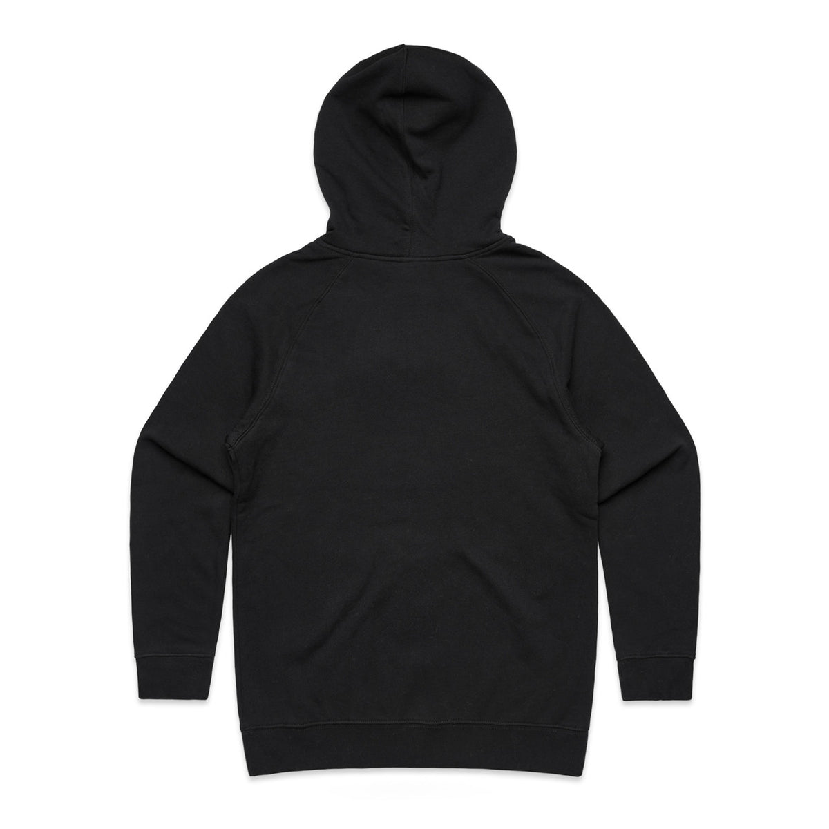 Wo's Supply Hood - Black - Back