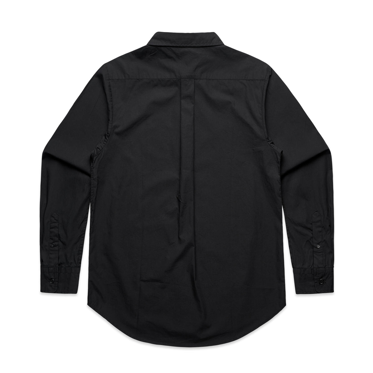 Wo's Poplin Shirt 4406S - Black - Back