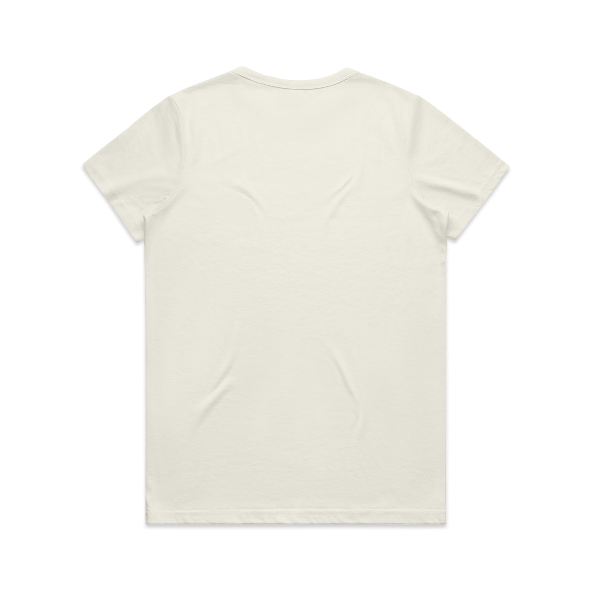 Wo's Maple Active Blend Tee 4610 - Ecru - Back
