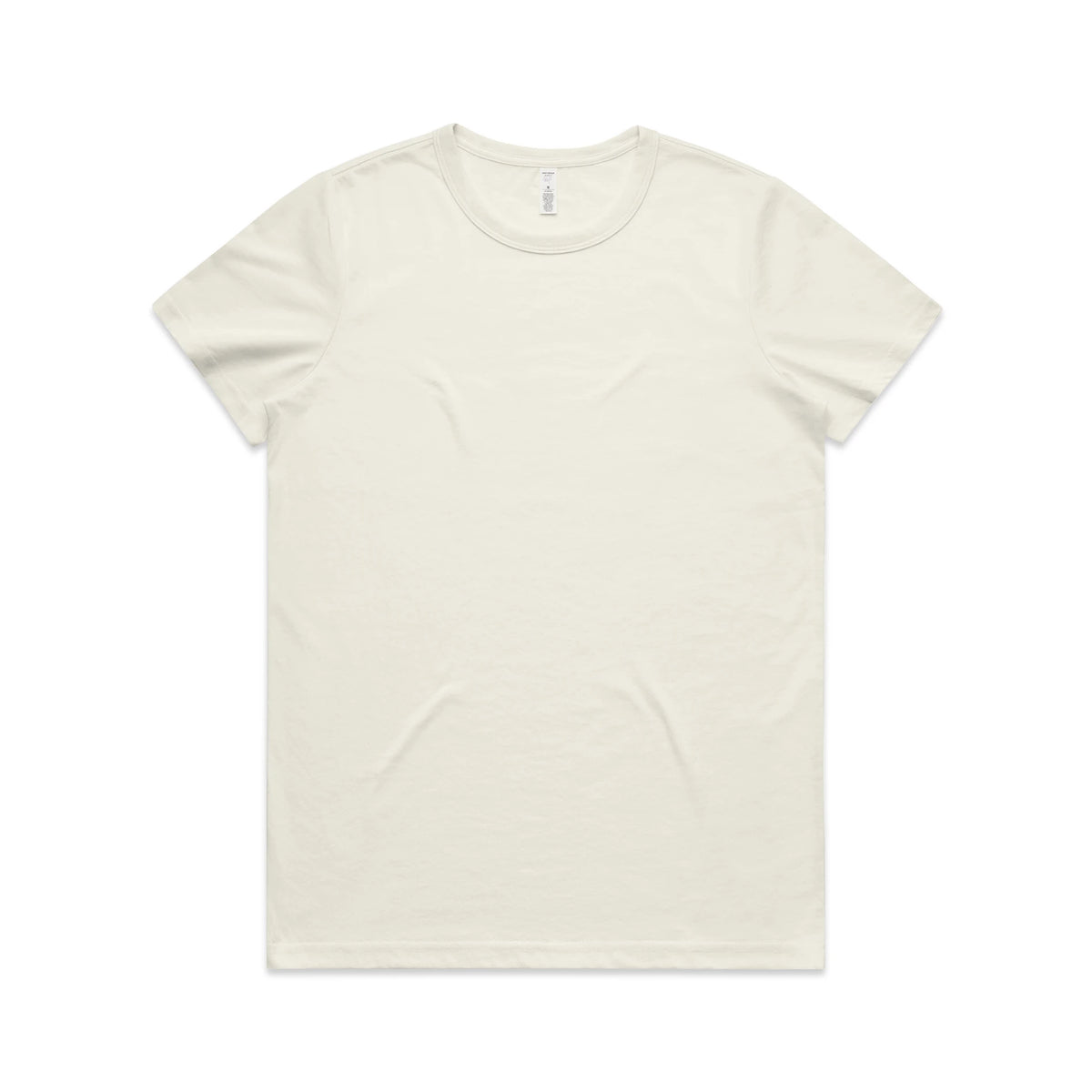 Wo's Maple Active Blend Tee 4610 - Ecru - Front