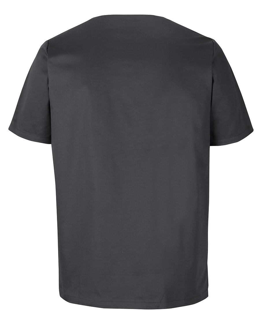 JB's Unisex Premium Scrub Top - Charcoal - Back