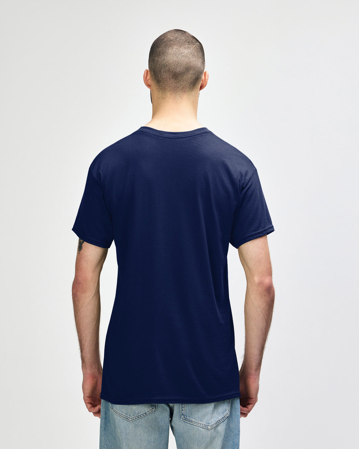 Gildan Ultra Cotton 2000 T-Shirt - Navy - Back