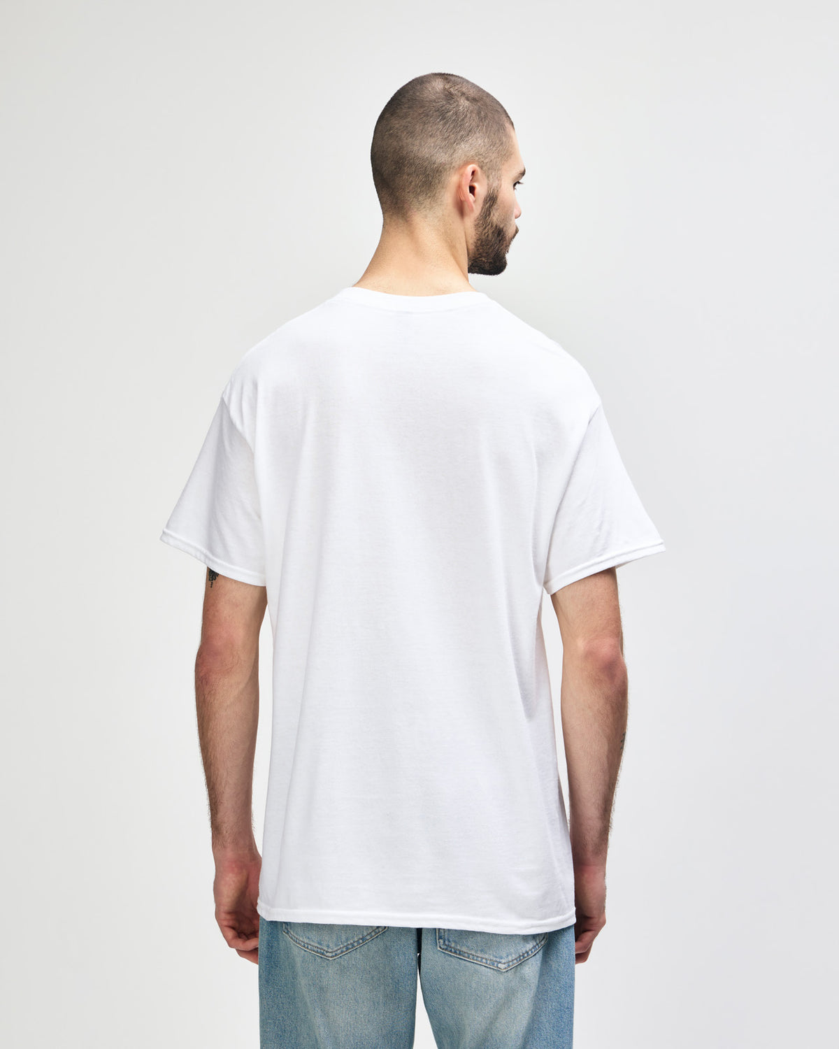 Gildan Ultra Cotton 2000 T-Shirt - White - Back