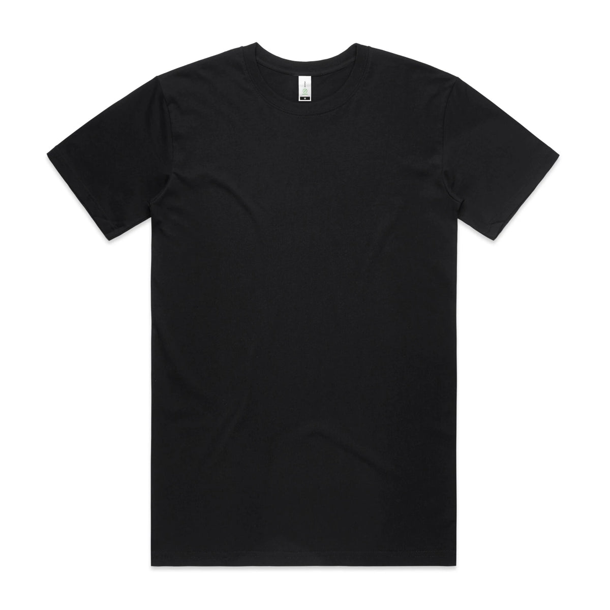 Staple Organic Tee 5001G - Black - Front