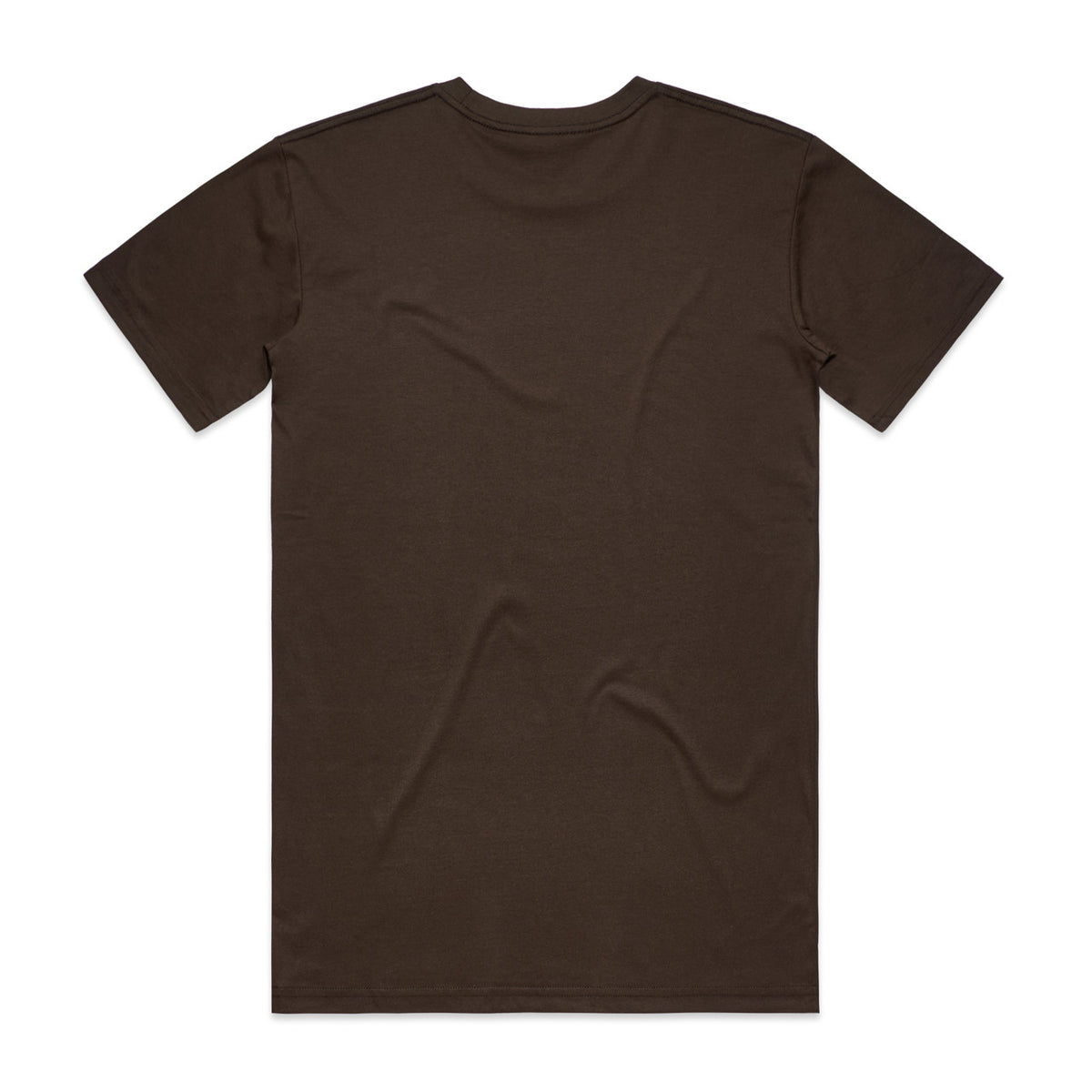 Staple Tee - Dark chocolate - Back
