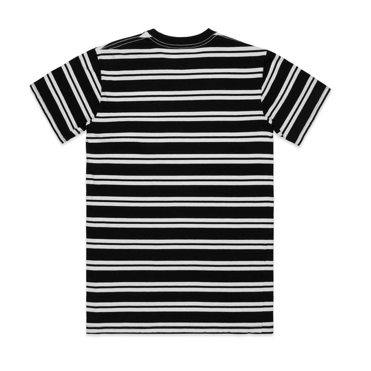 Classic Stripe Tee 5044 - Black/White - Back