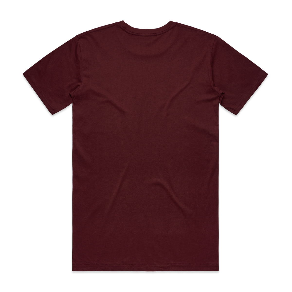Basic Tee 5051 - Burgundy - Back