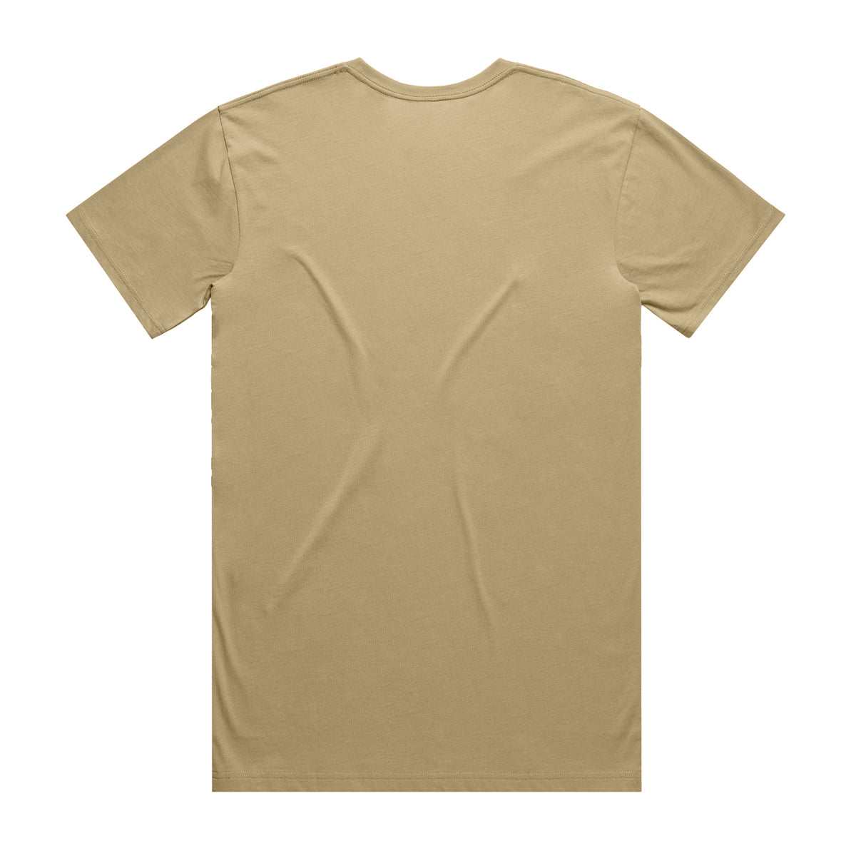 Basic Tee 5051 - Khaki - Back