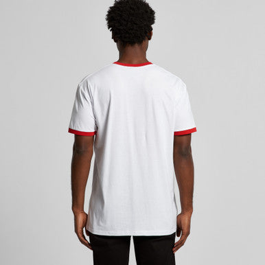 WHITE/RED