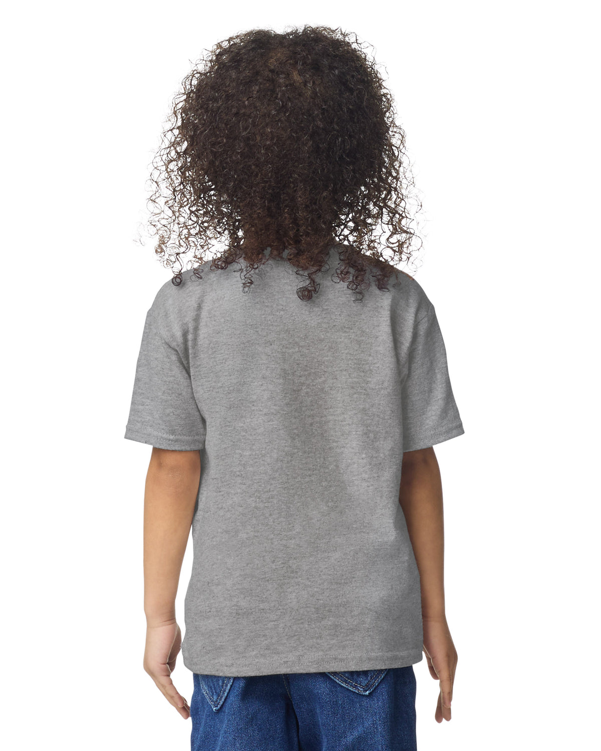 Gildan Heavy Cotton 5100P T-Shirt - Sport Grey - Back