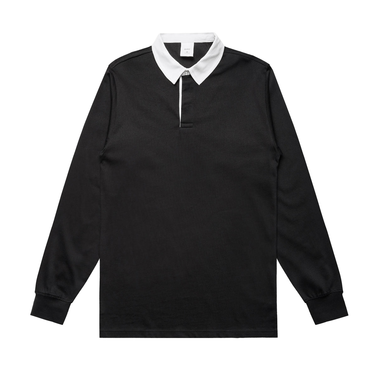 Rugby Jersey 5410 - Black - Front
