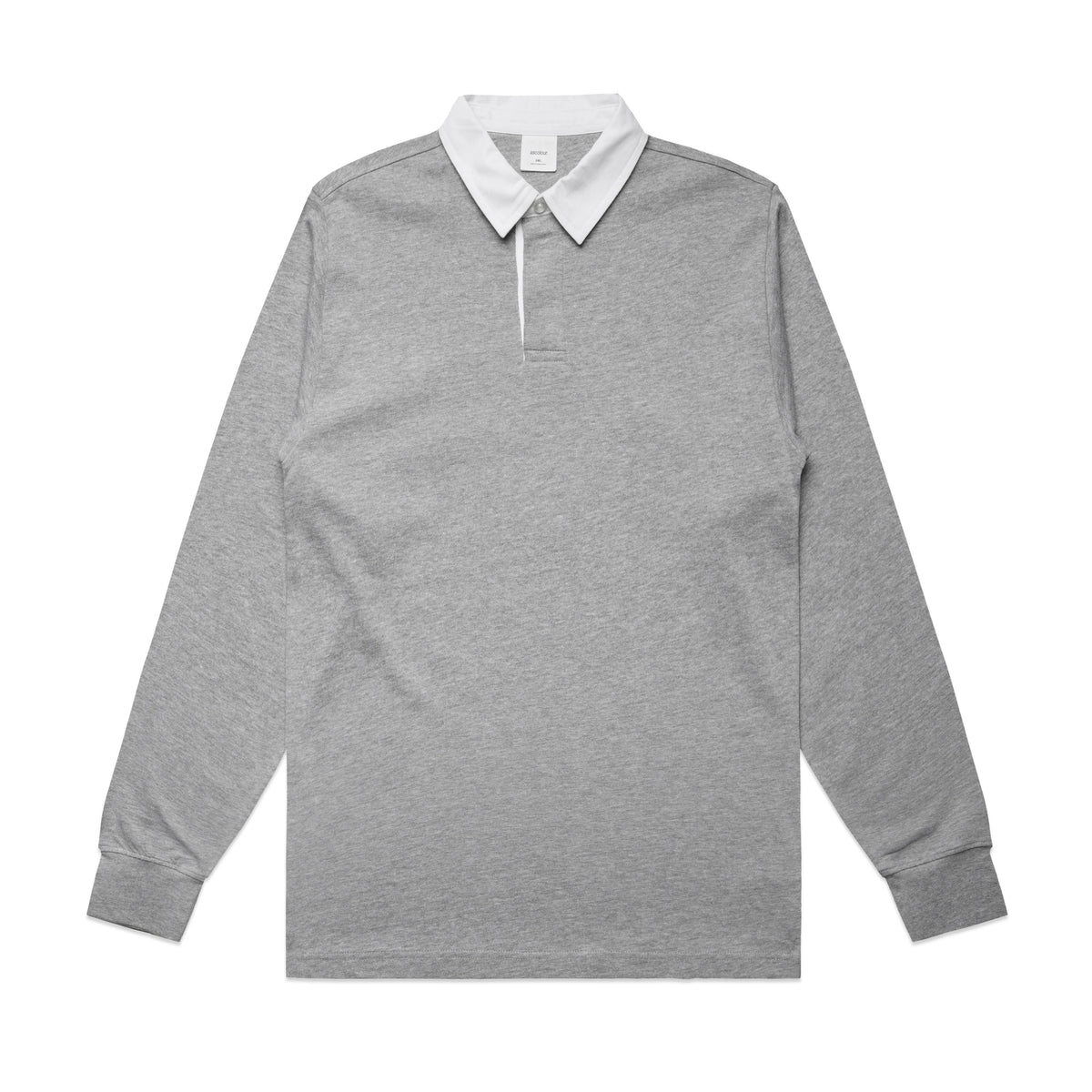 Rugby Jersey 5410 - Grey Marle - Front