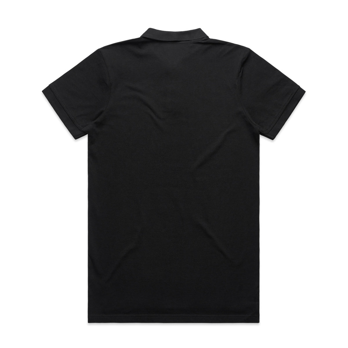Pique Polo - Black - Back