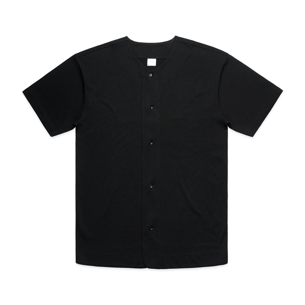 Heavy Baseball Jersey 5423 - Black - Front