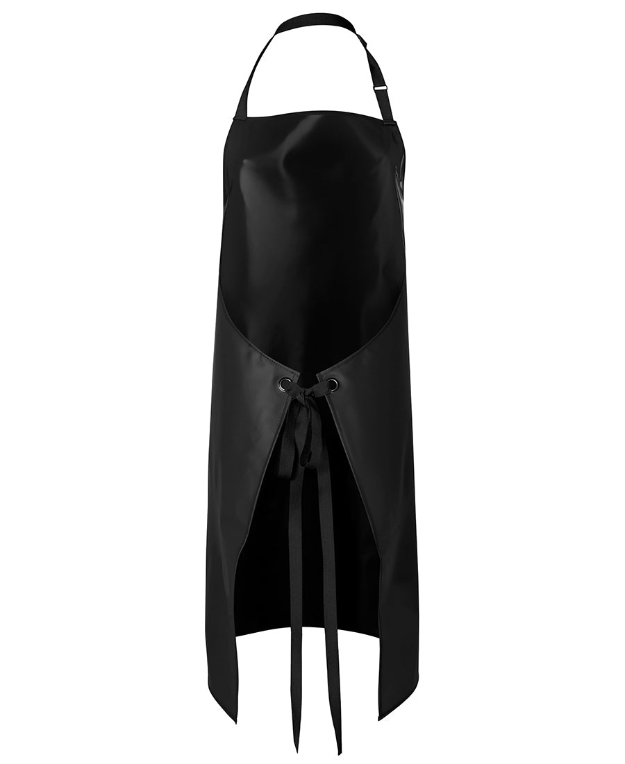 JB's 490gsm Vinyl 60x90 Bib Apron - Black - Back