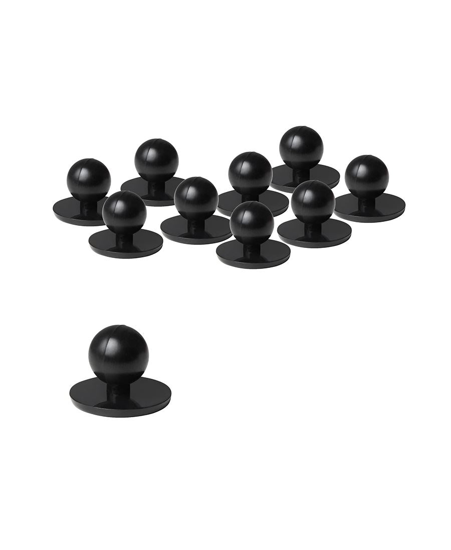 JB's Chef's Button - Black - Front