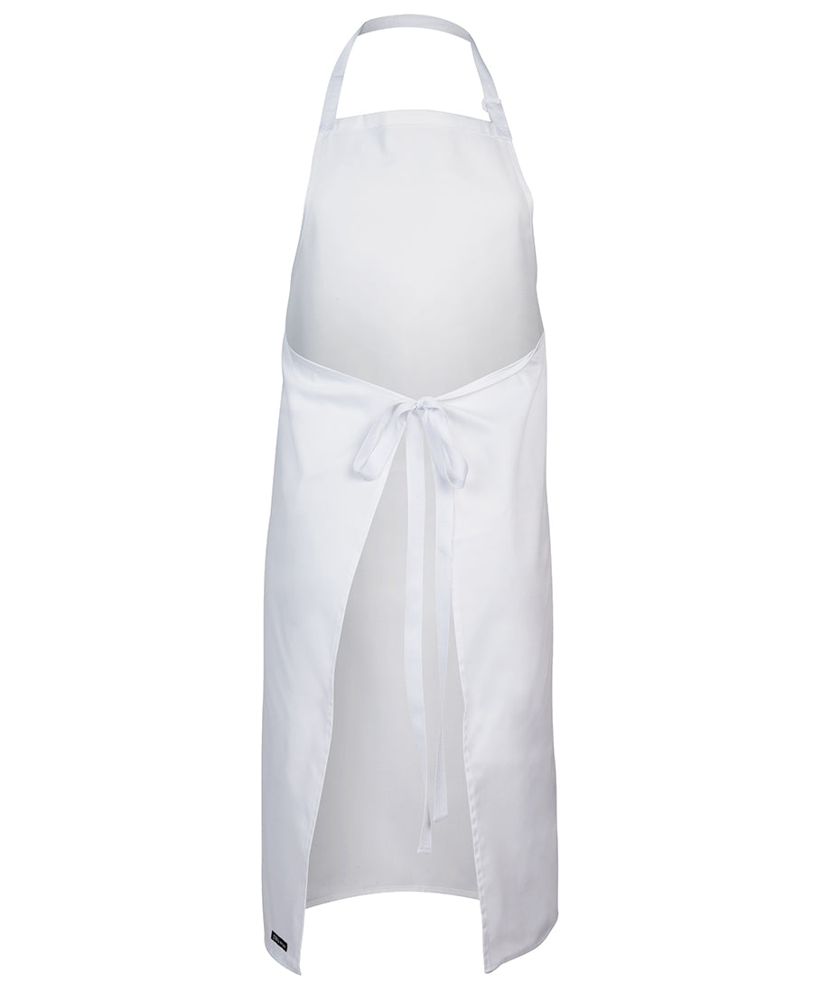 JB's Apron Without Pocket - White - Back
