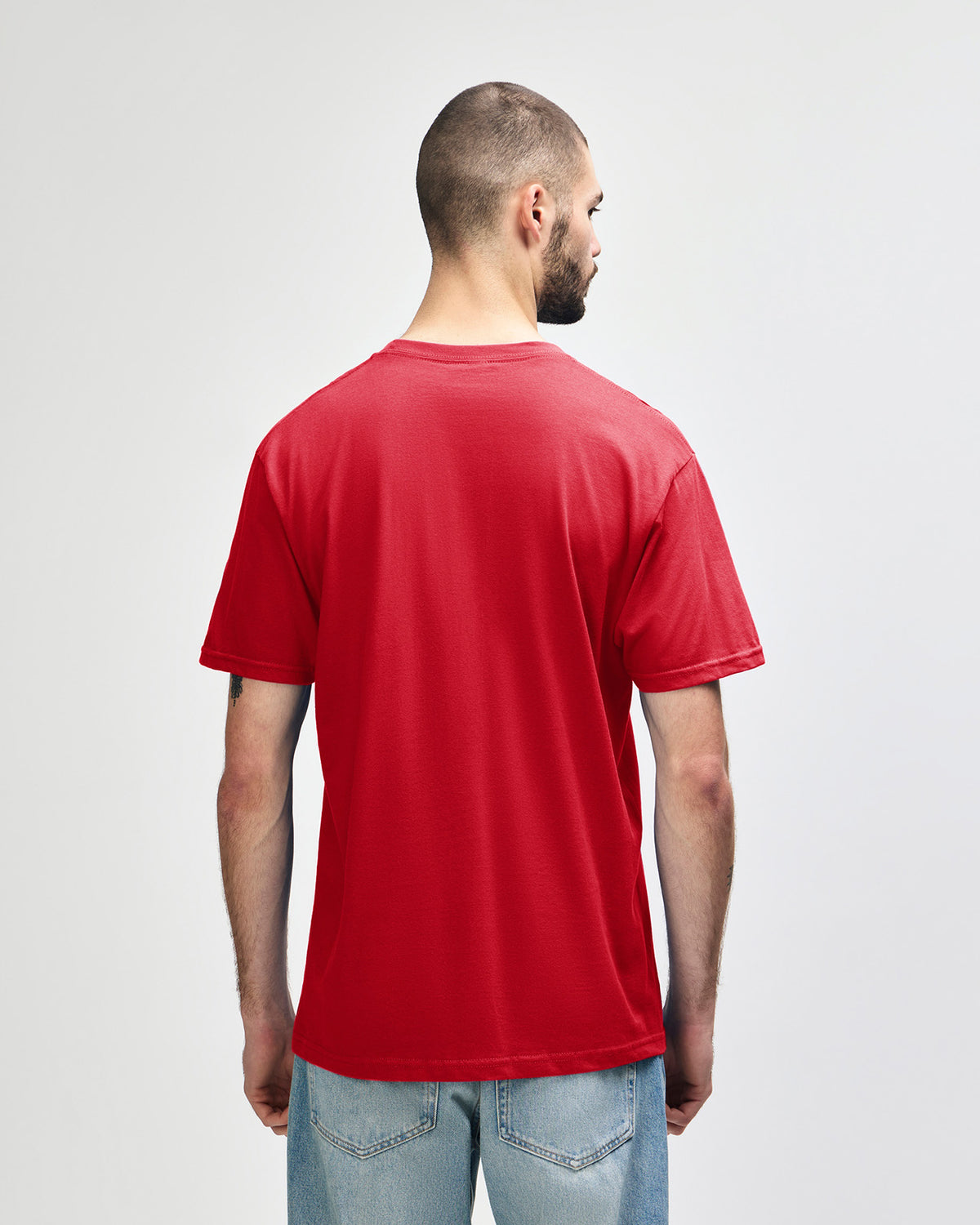 Gildan Softstyle 65000 T-Shirt - Red - Back