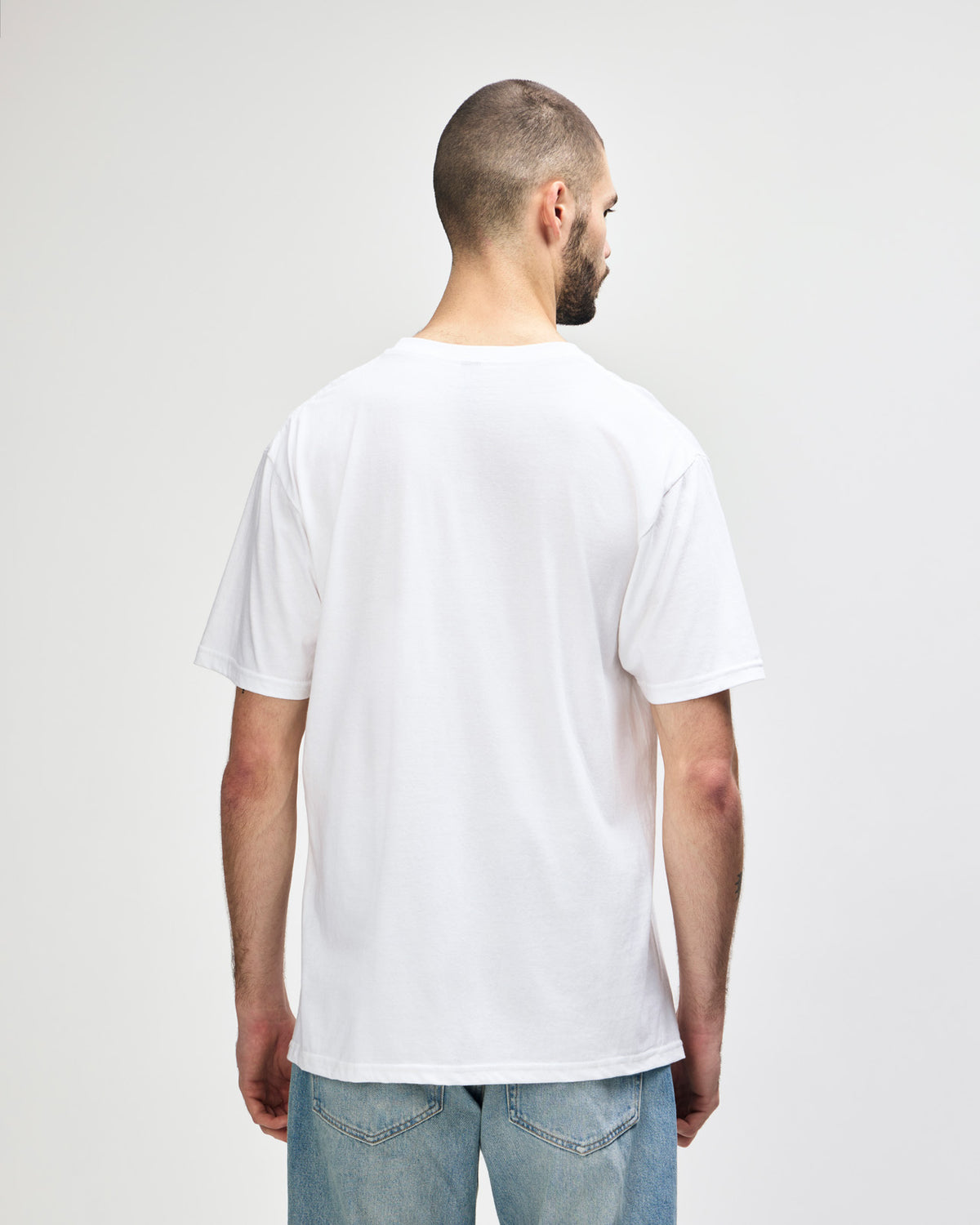 Gildan Softstyle 65000 T-Shirt - White - Back