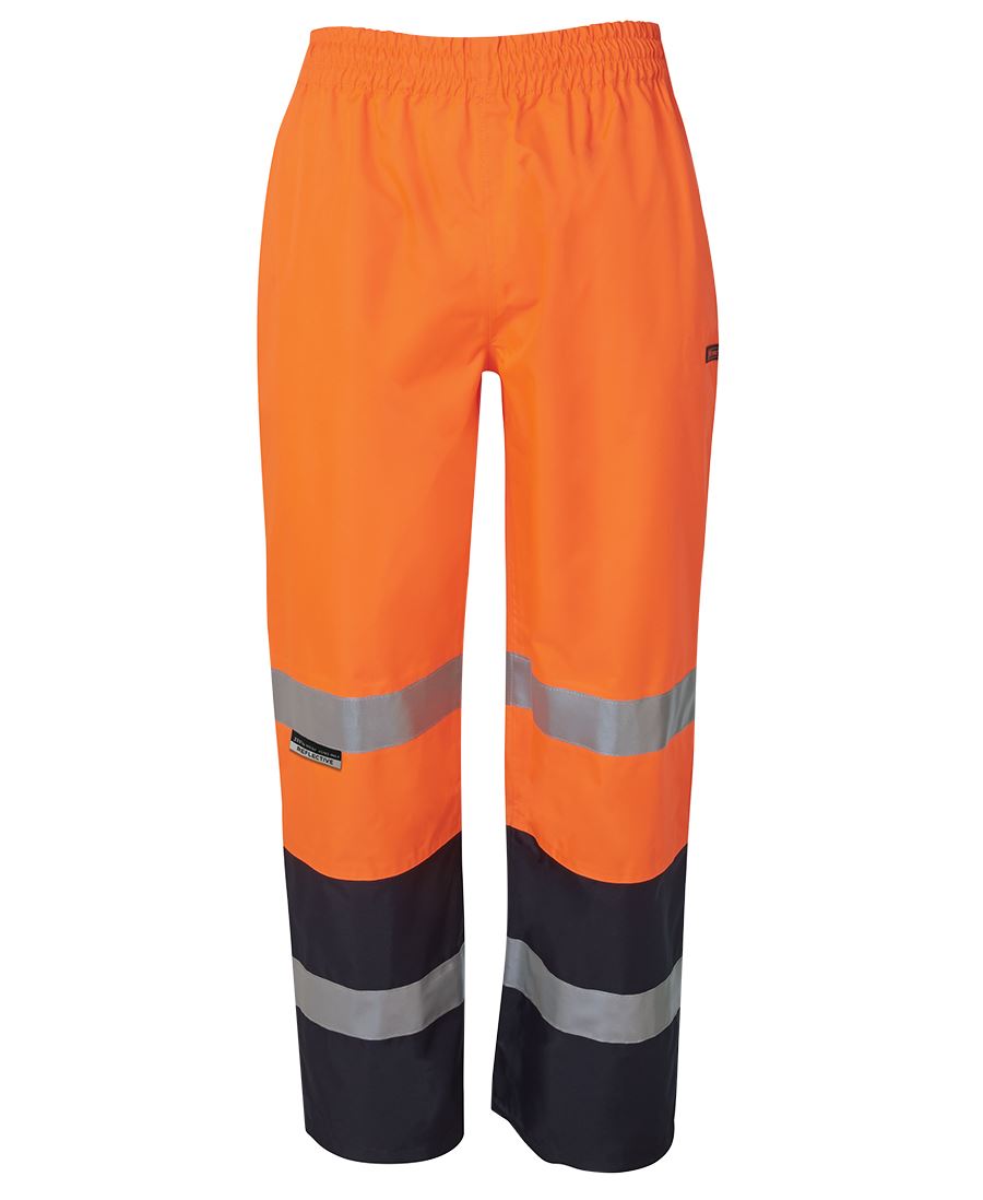 JB's Hi Vis (D+N) Premium Rain Pant - Orange/Navy - Front