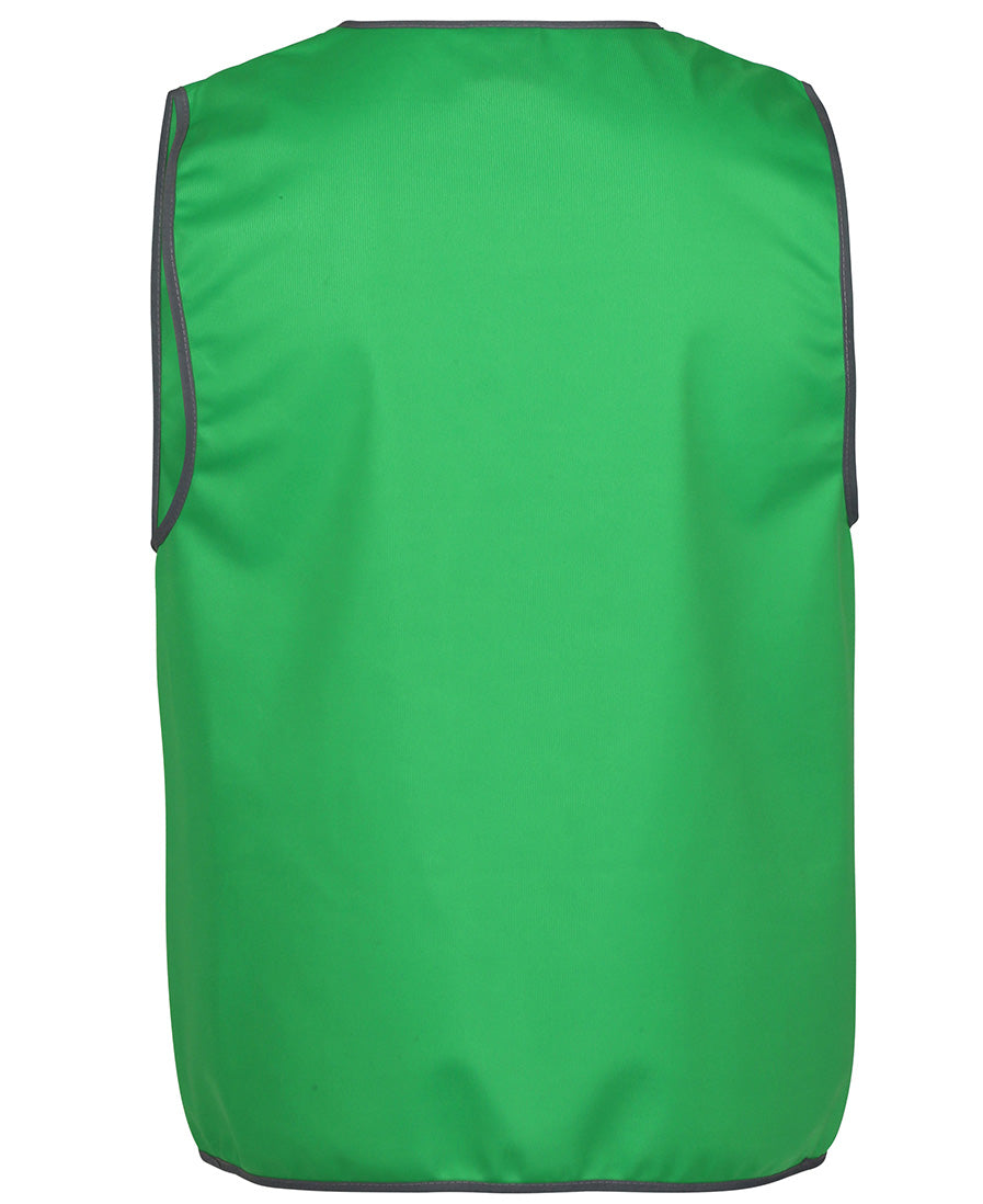 JB's Coloured Tricot Vest - Pea Green - Back