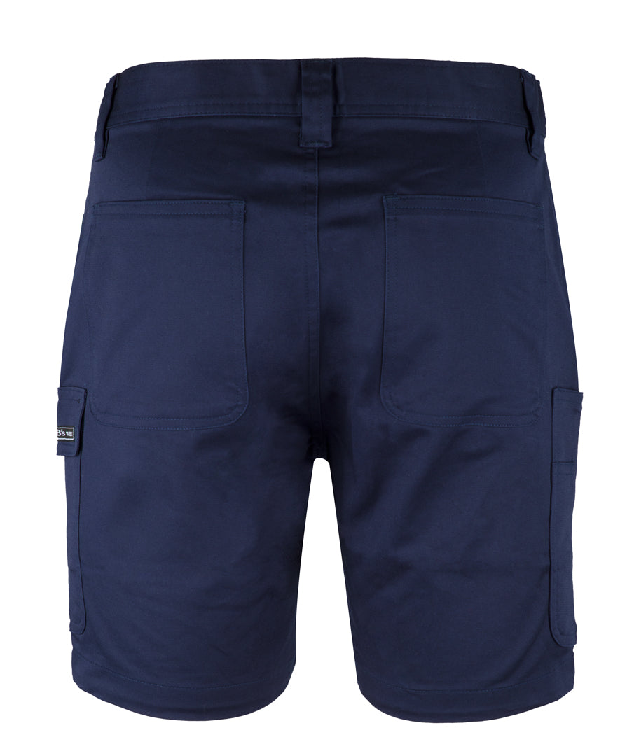 JB's Multi Pocket Stretch Twill Short - Navy - Back
