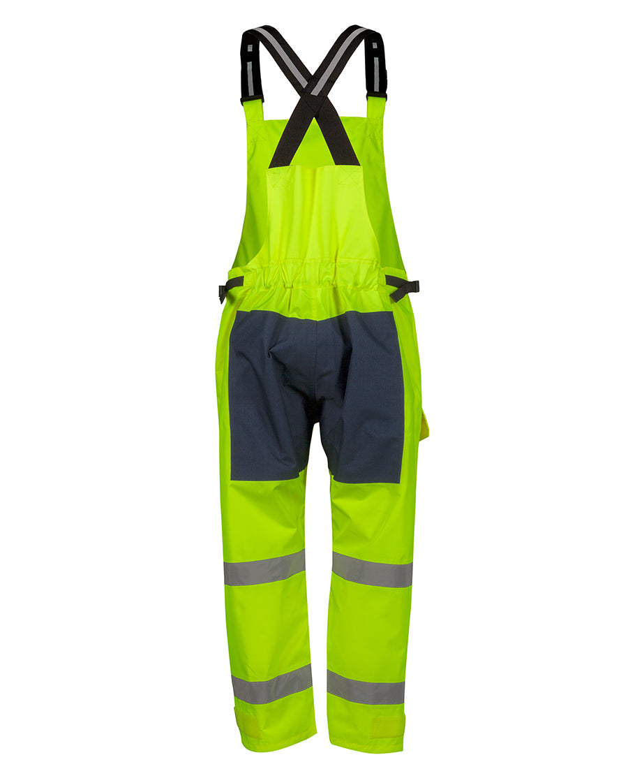 JB's Waterproof Bib & Brace - Lime - Back