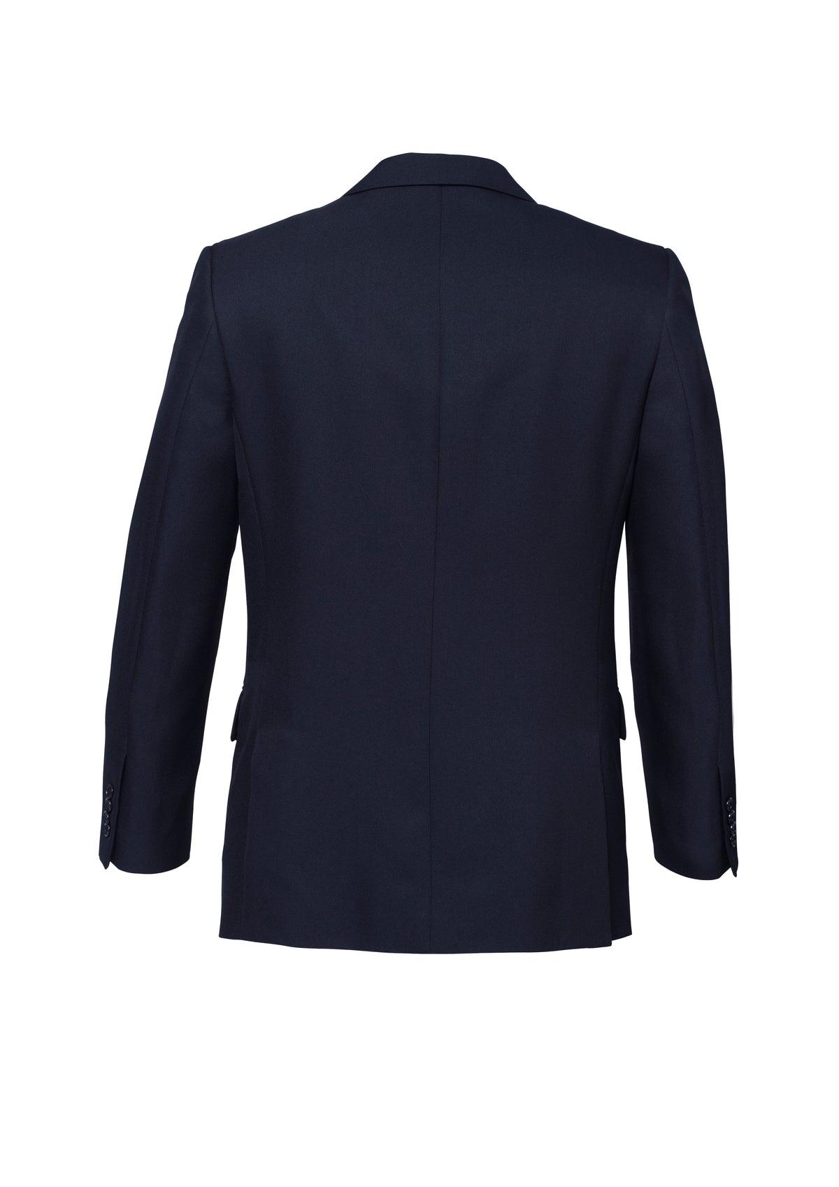 Cool Stretch Mens 2 Button Classic Jacket - Navy - Back