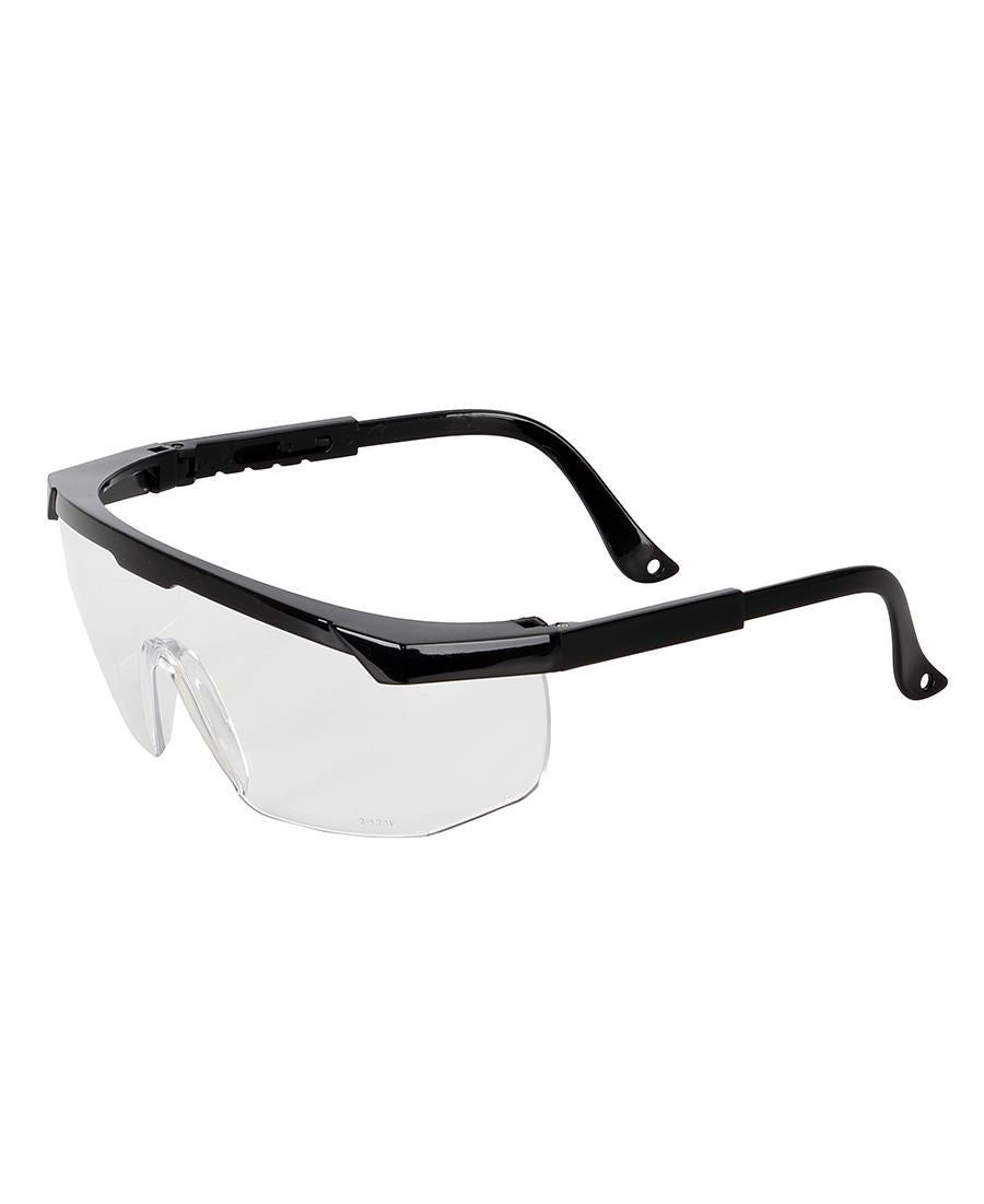 JB's Shield Safety Glasses (12 Pack) - Clear Lens - Front