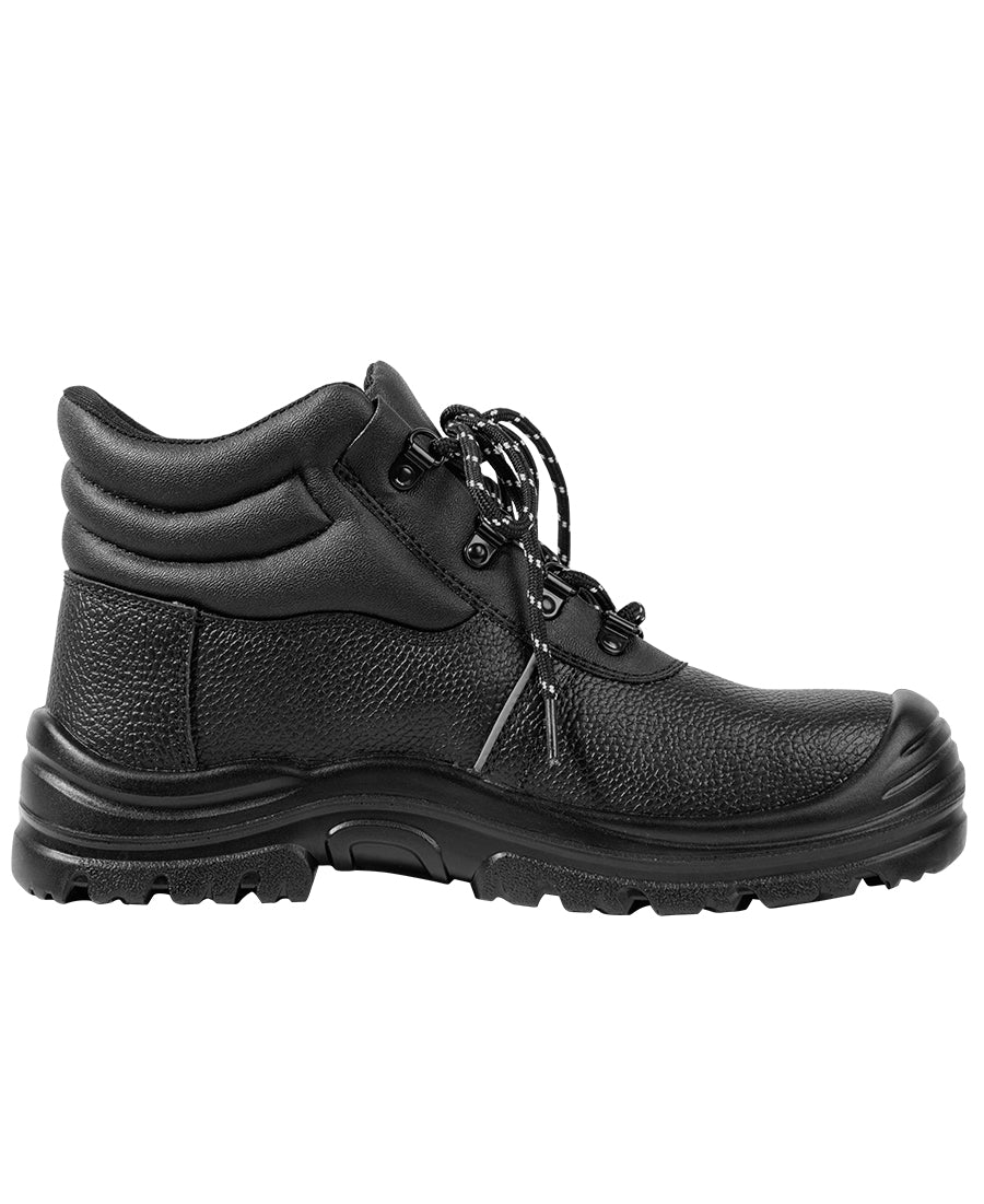 JB's Rock Face Lace Up Boot - Black - Back