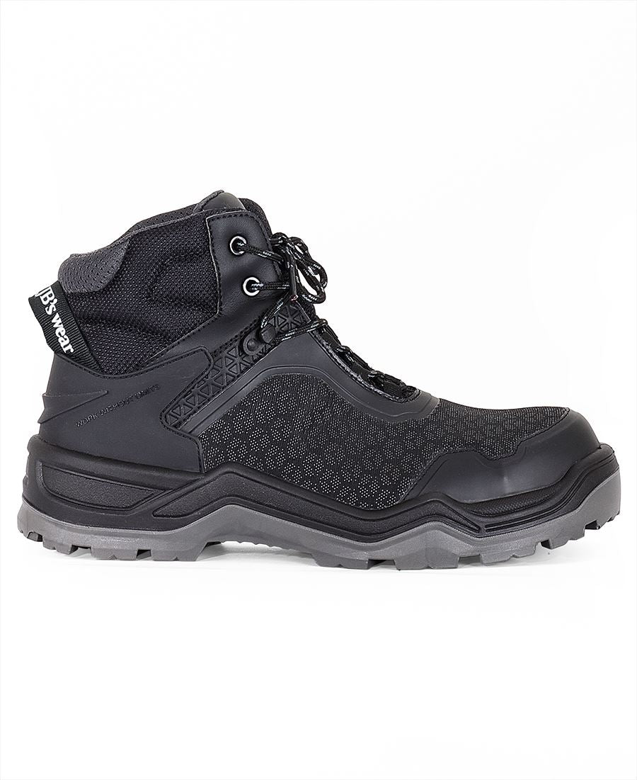 JB's Cyclonic Waterproof Boot - Black - Back