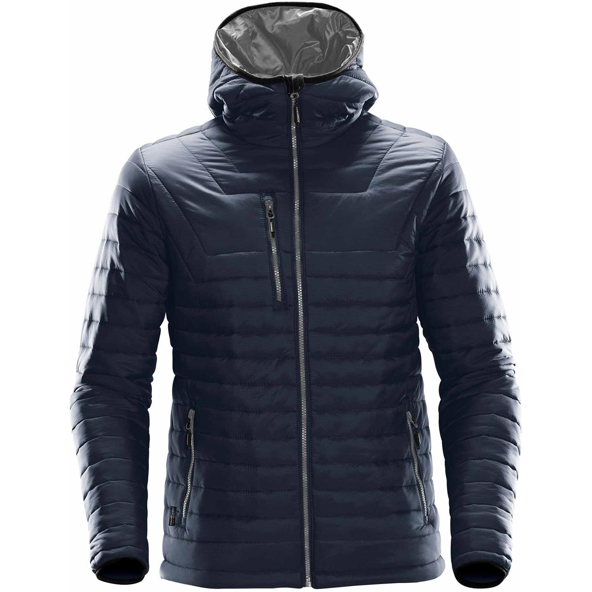 Men's Gravity Thermal Jacket - Navy / Charcoal - Front