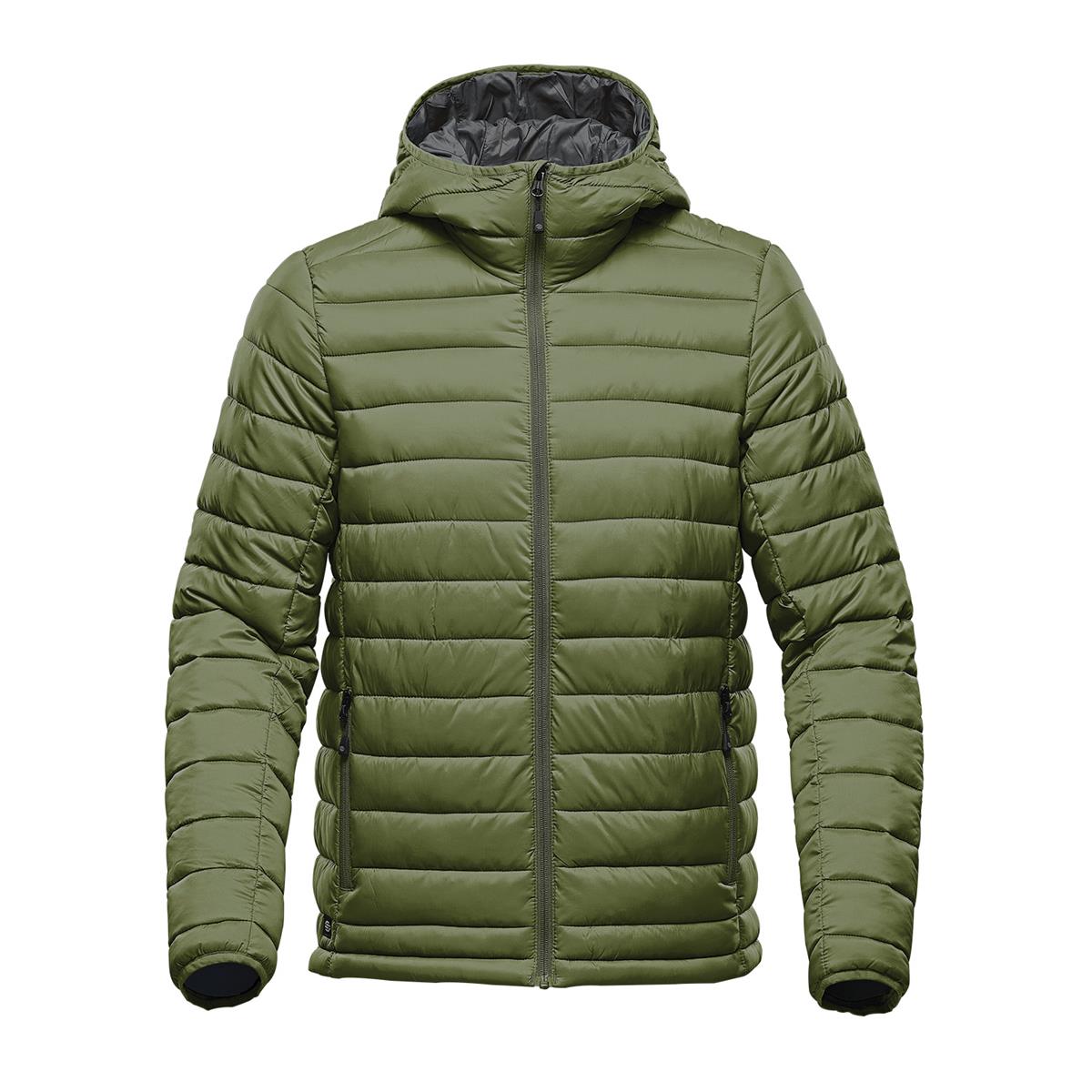 Men's Stavanger Thermal Jacket - Sage Green / Graphite - Front