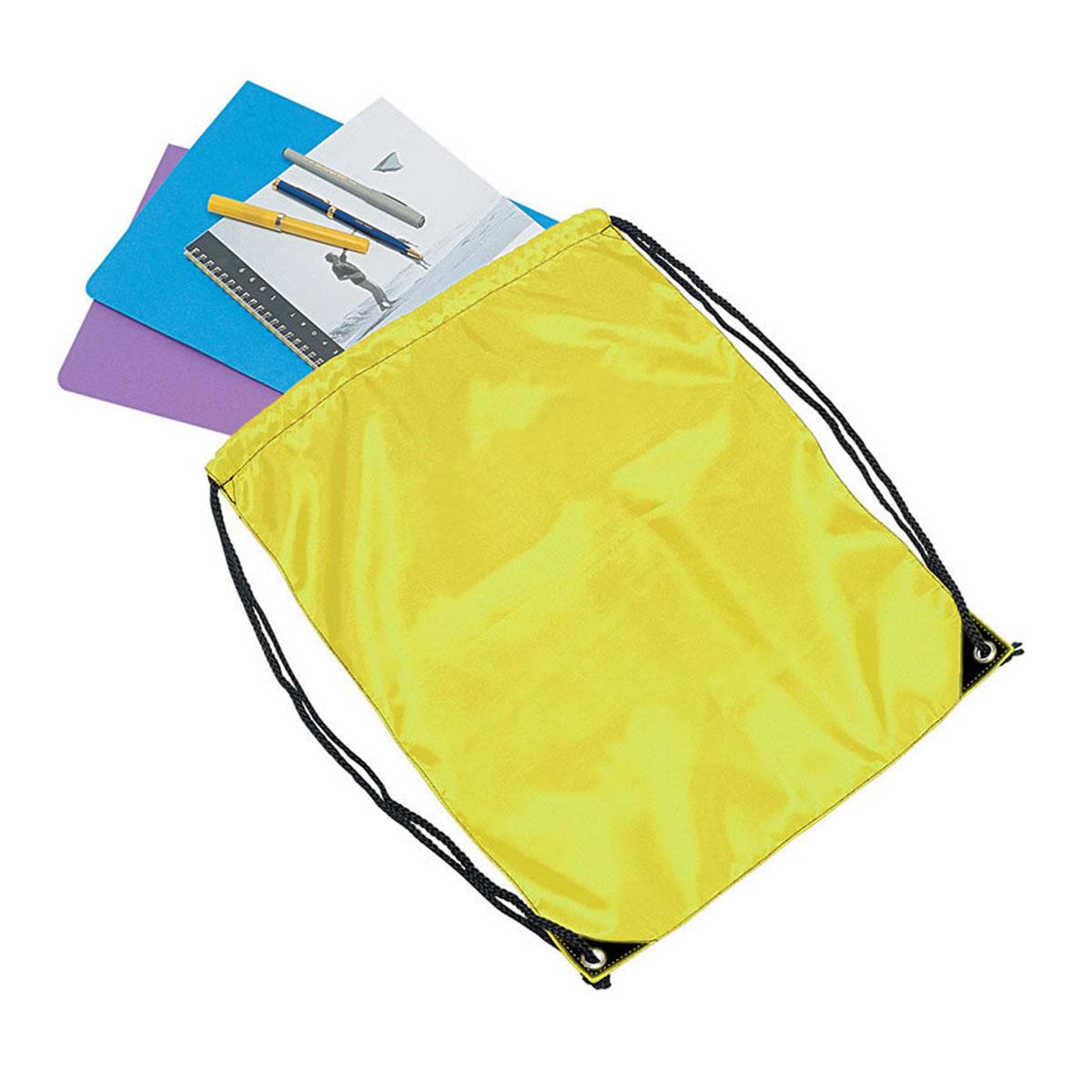 Backsack Drawstring Bag - Yellow