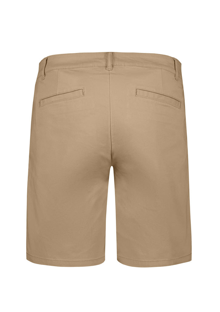 Lawson Womens Chino Short - Dark Stone - Back