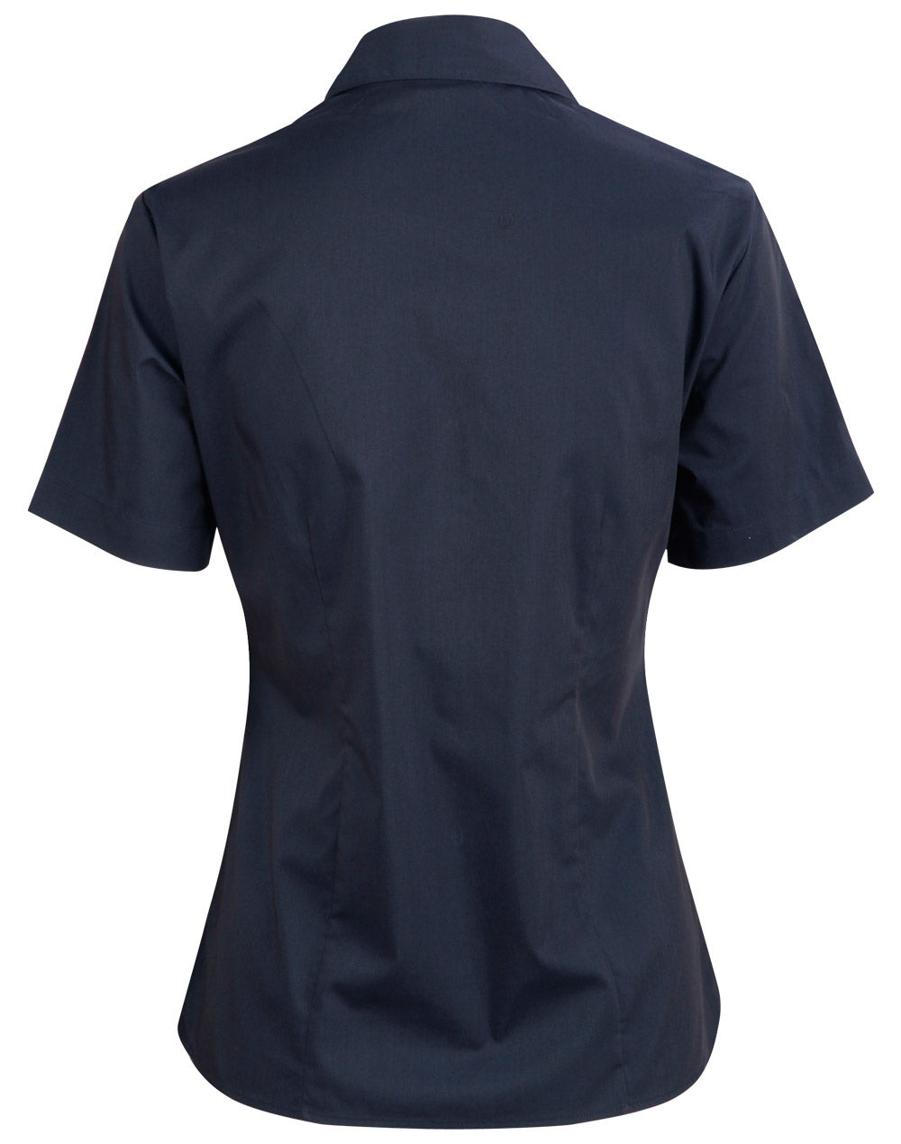 Executive Lady Short Sleeve - Navy - Back