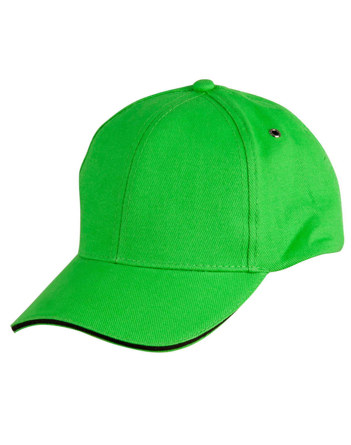 Sandwich Peak Cap - Lime/Black - Front