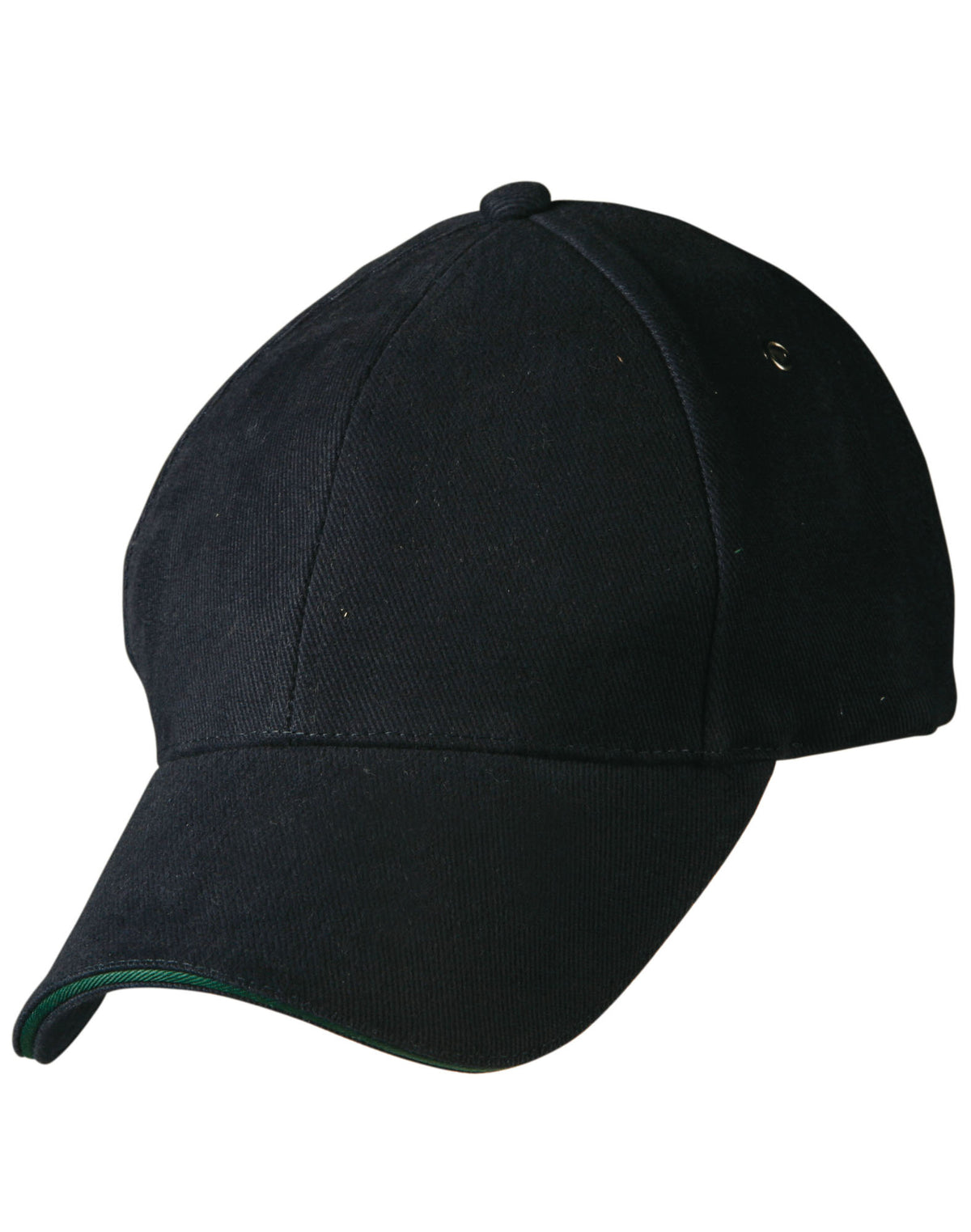 Sandwich Peak Cap - Navy/Bottle - Front