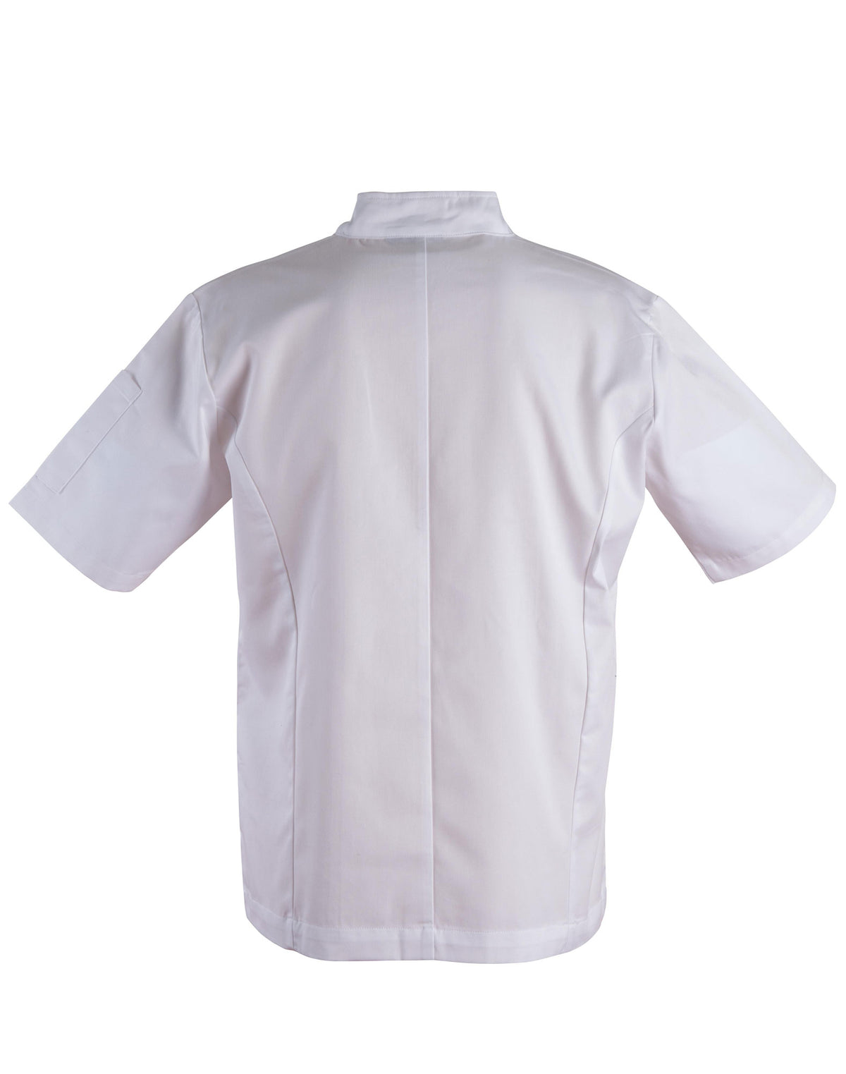 Chef’s Short Sleeve Jacket - White - Back