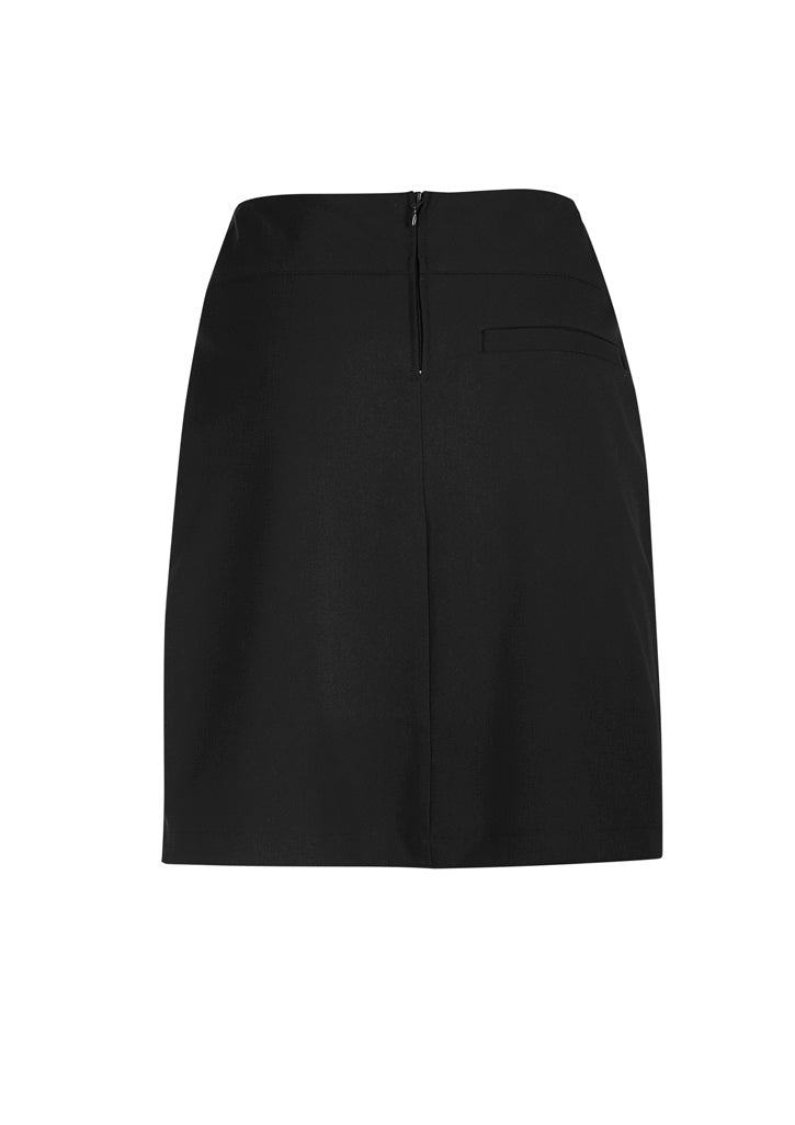 Comfort Waist Womens Skort - Black - Back