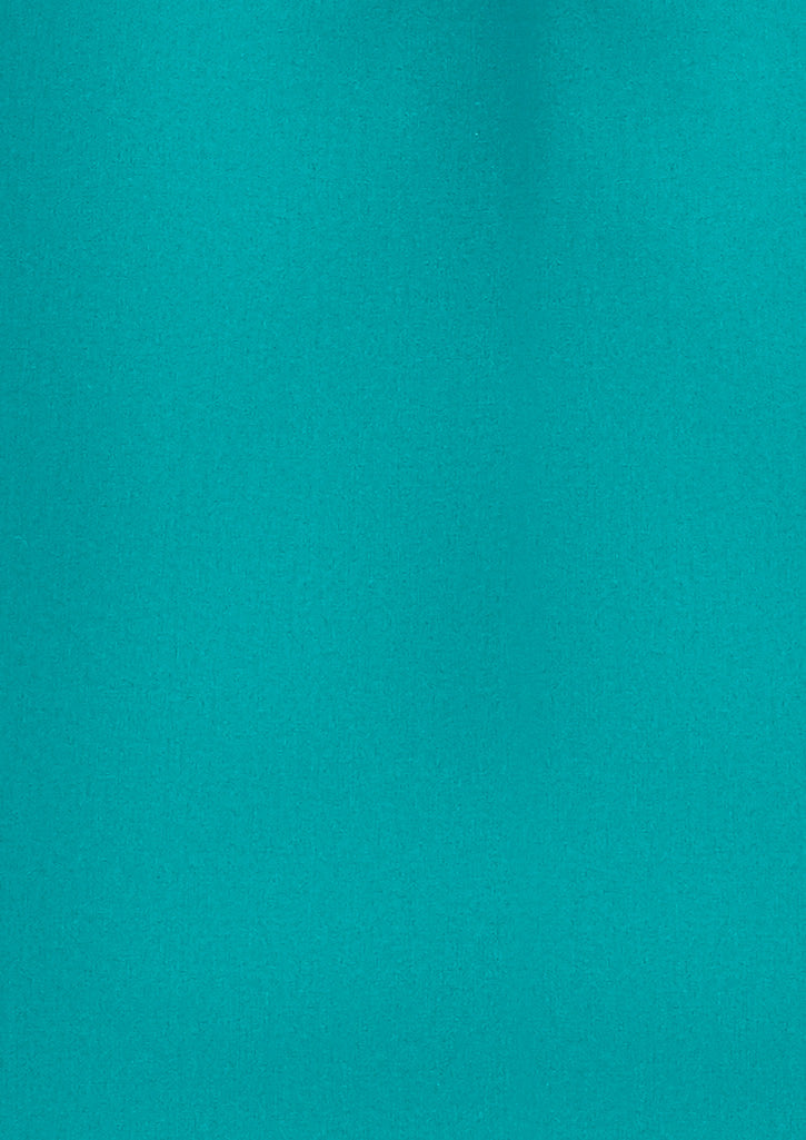 Florence Womens Plain Short Sleeve Shirt - Teal - View