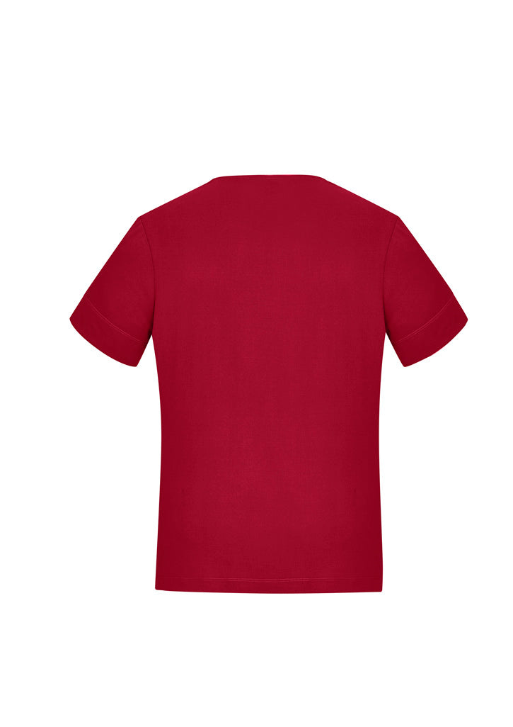 Marley Womens Short Sleeve Jersey Top - Cherry - Back