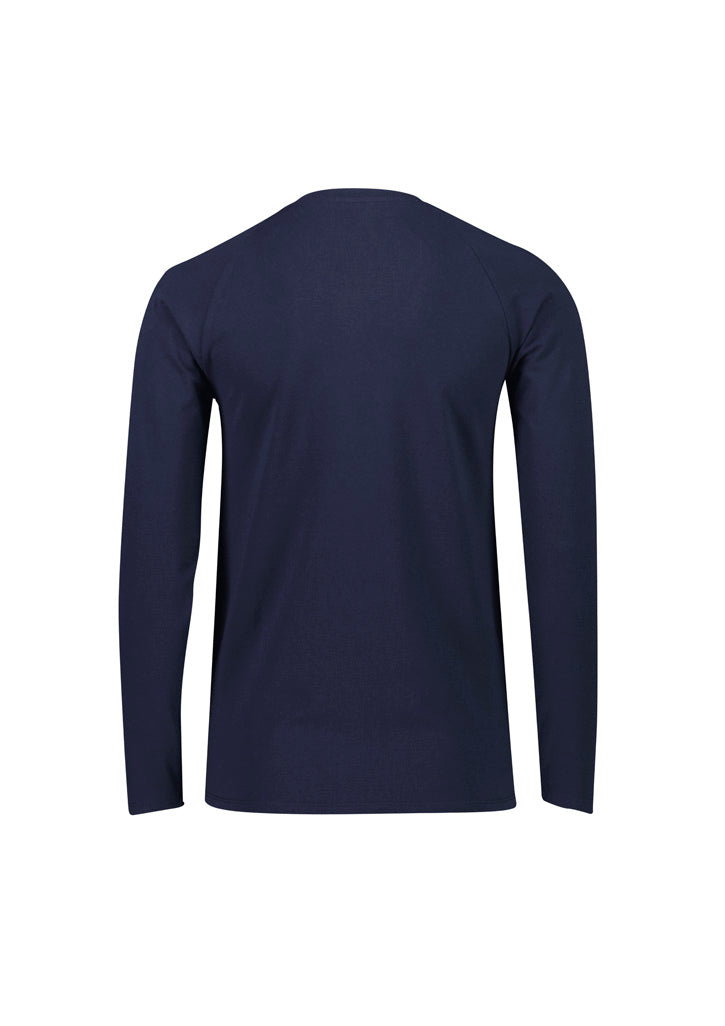 Performance Womens Long Sleeve Tee - Midnight Navy - Back