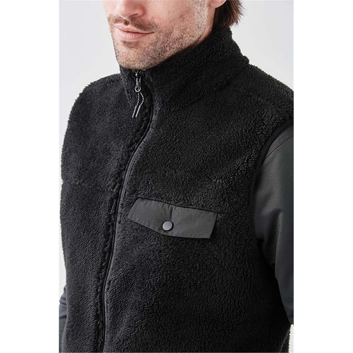 Men's Bergen Sherpa Fleece Vest - view