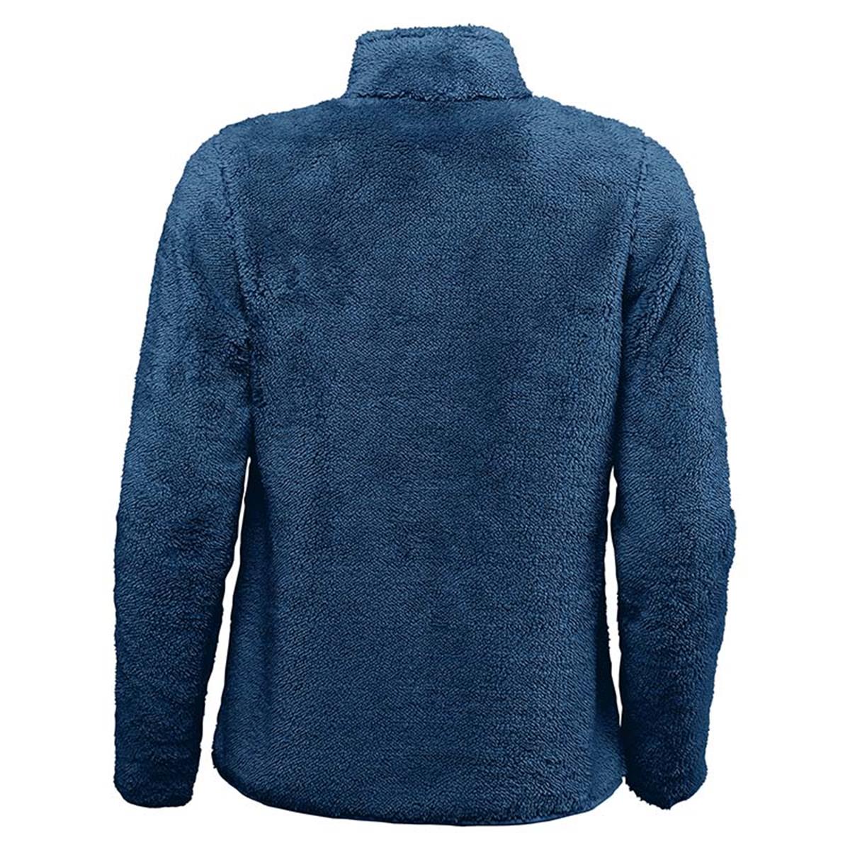 Women's Bergen Sherpa Fleece Jacket - Indigo - Back